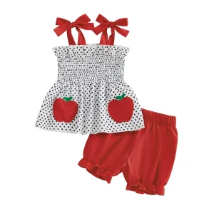 Girl Sleeveless 2 Piece Set