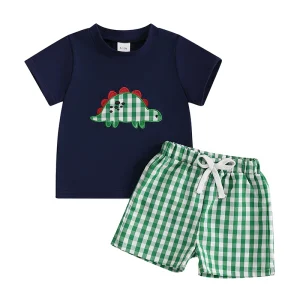 Boys Dinosaur Print,2 Piece Set