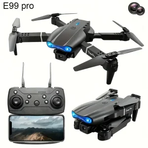 E99 PRO Drone with Flash Professional HD Dual Camera