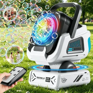 Remote Bubble Machine, for Kids