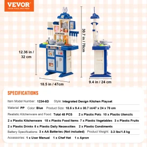 Kids Kitchen Toys Play House