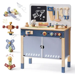 Robotime Robud Wooden Toy Workbench 3yr and up
